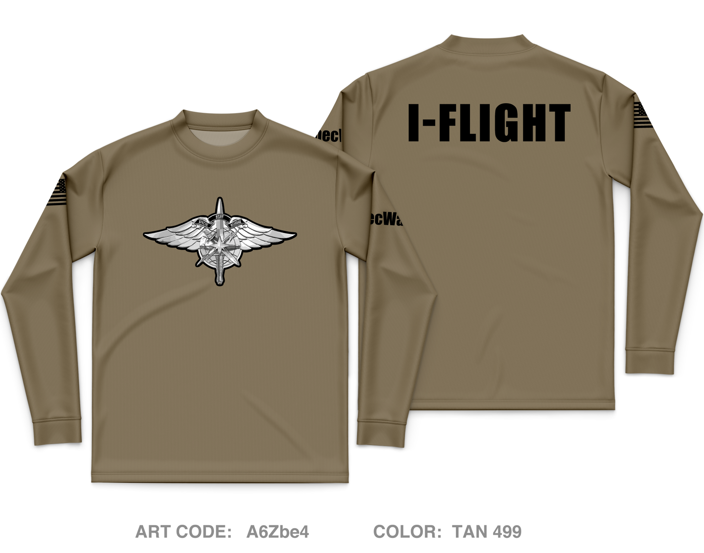 330 RCS / I FLIGHT Core Men's LS Performance Tee - A6Zbe4