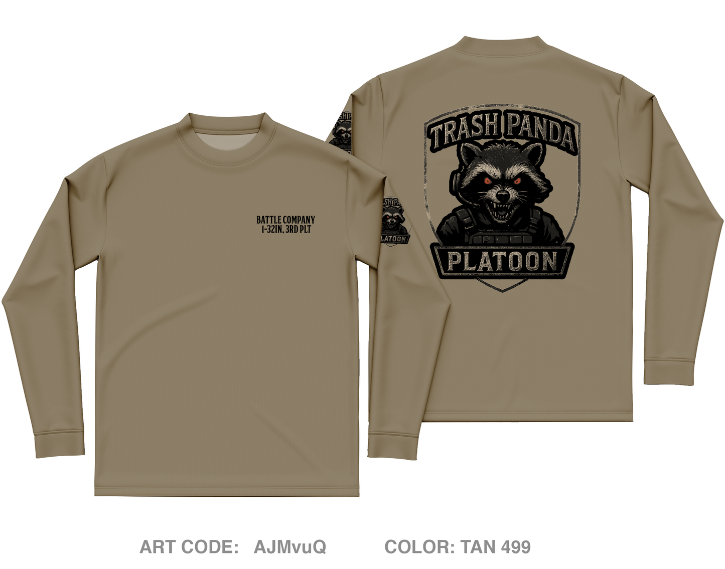 3rd PLT, B-CO Core Men's LS Performance Tee - AJMvuQ