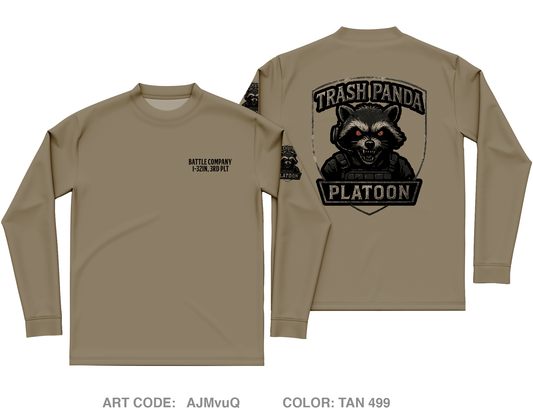 3rd PLT, B-CO Core Men's LS Performance Tee - AJMvuQ