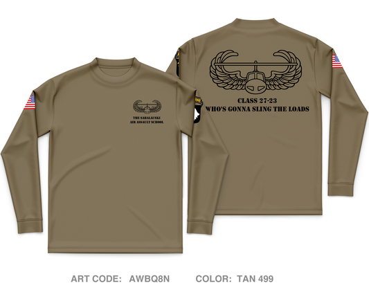 27-23 Air Assault Core Men's LS Performance Tee - AWBQ8N