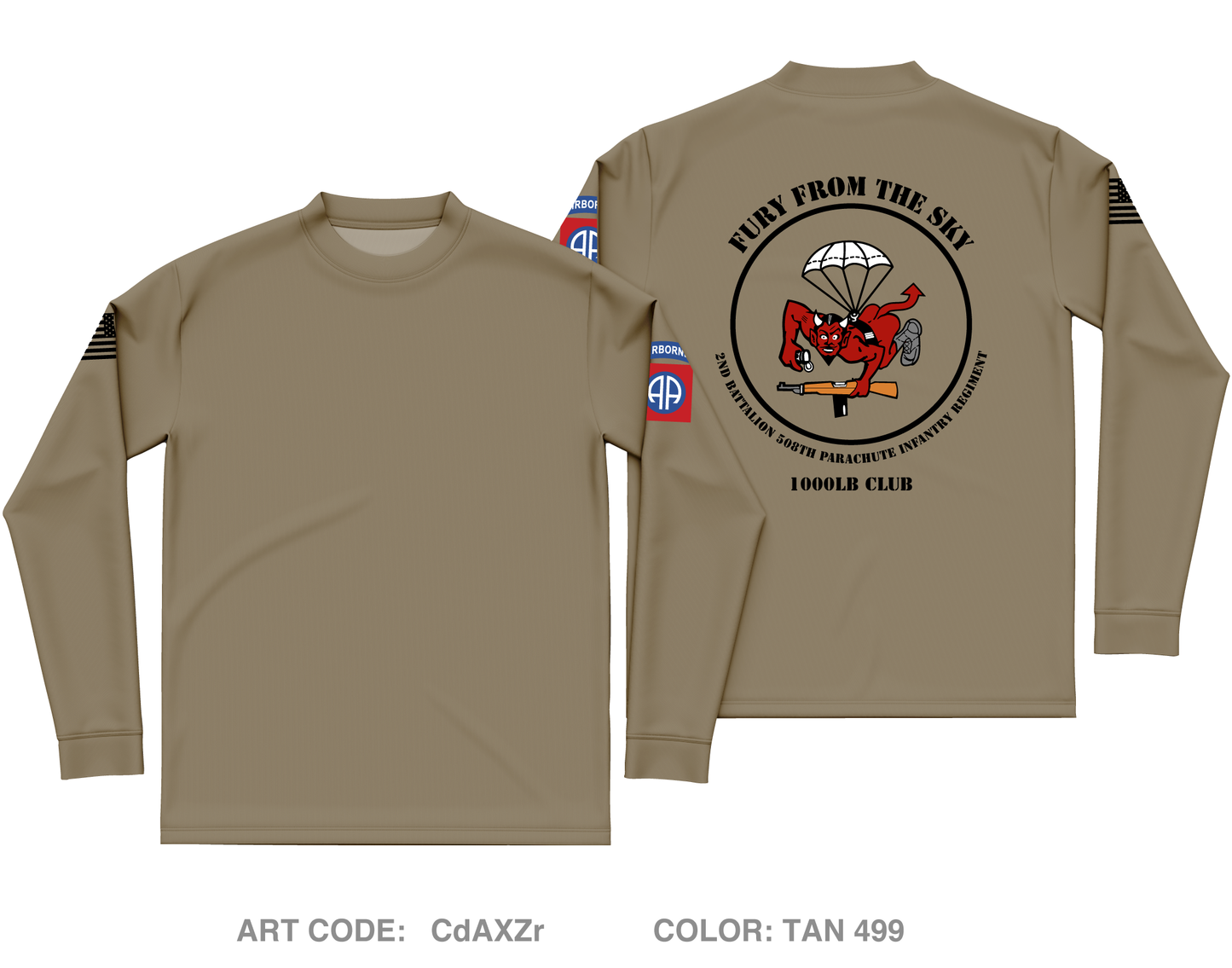 2 Fury Core Men's LS Performance Tee - CdAXZr