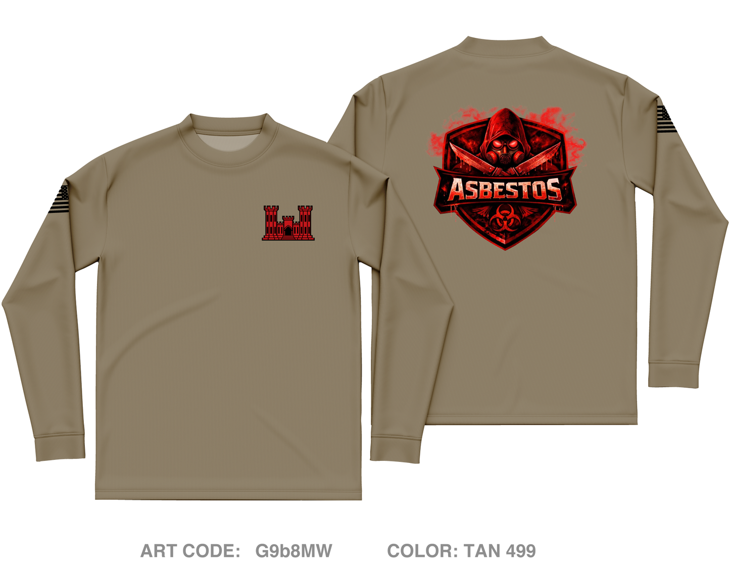 Team A 02-26 Core Men's LS Performance Tee - G9b8MW