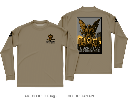 1092 FSC Fundraising Collection Core Men's LS Performance Tee - LTBng5
