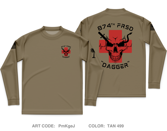 874th FRSD Core Men's LS Performance Tee - PmKgeJ