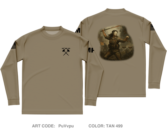 94th MP CO Core Men's LS Performance Tee - PuVvpu