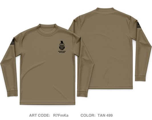 UW Army ROTC Core Men's LS Performance Tee - R7FmKa