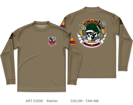16th FSC, 16th EB, 1/1 AD Core Men's LS Performance Tee - S3eHxr