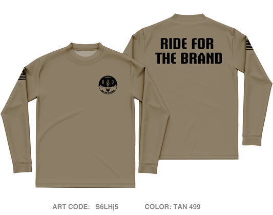 USCC B3 Fundraising Collection Core Men's LS Performance Tee - S6LHj5