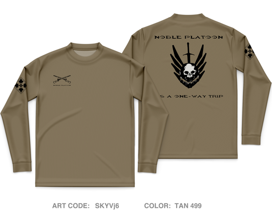 E Co, 3-61 CAV, 4ID Core Men's LS Performance Tee - SKYVj6