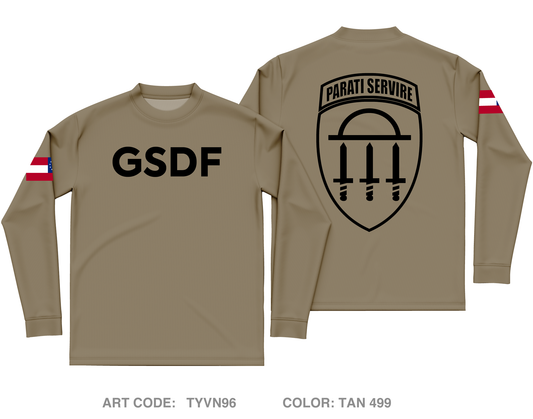 GSDF Store 1 Core Men's LS Performance Tee - TYVN96
