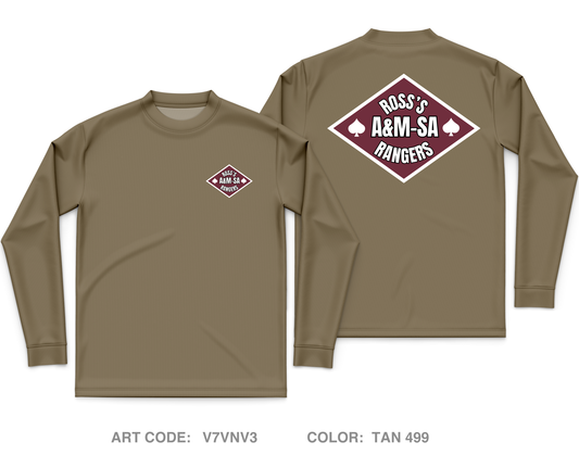 Ross Rangers Fundraising Collection Core Men's LS Performance Tee - V7VNV3