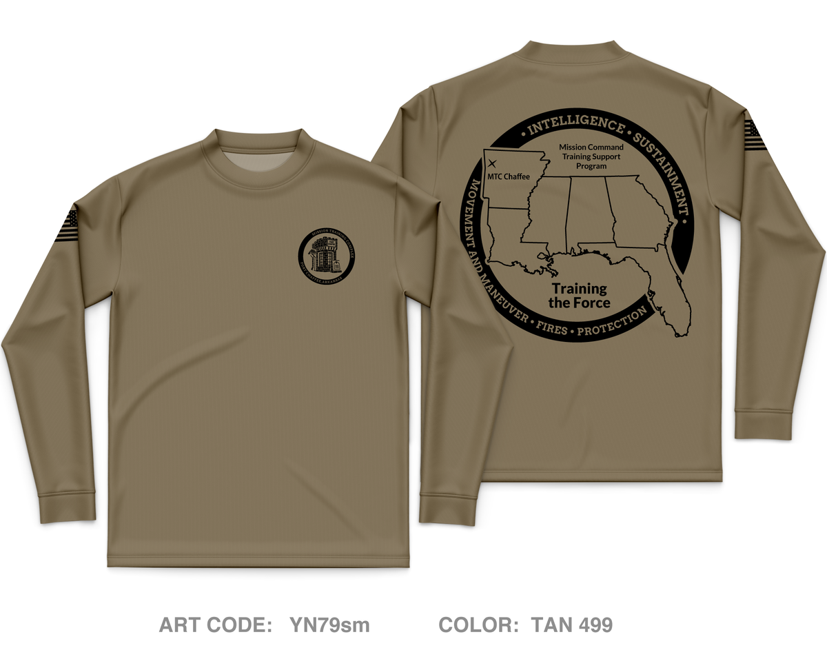 Mission Training Complex - Fort Chaffee Core Men's LS Performance Tee - YN79sm