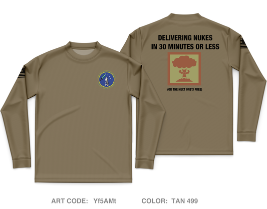 341st Missile Maintenance Core Men's LS Performance Tee - Yf5AMt