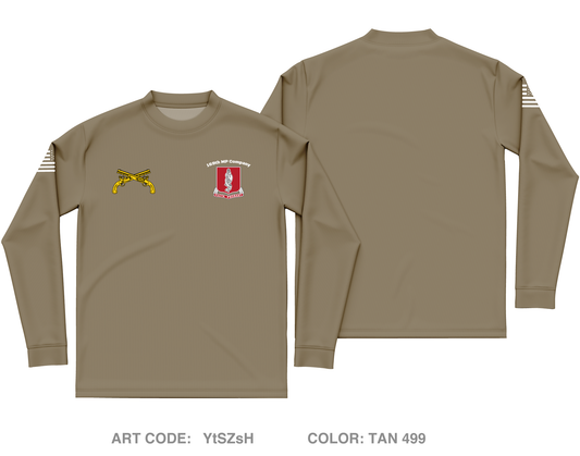 169th MP CO Store 1 Core Men's LS Performance Tee - YtSZsH