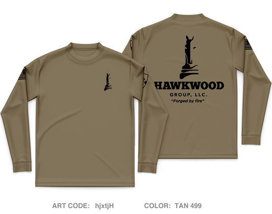 HAWKWOOD GROUP LLC Core Men's LS Performance Tee - hjxtjH