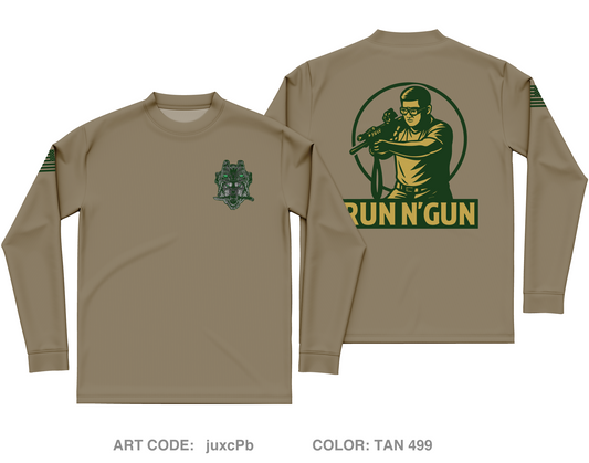 Run N' Gun Club Core Men's LS Performance Tee - juxcPb