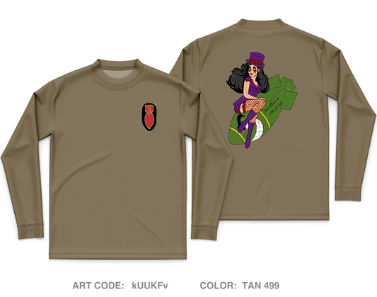 3rd Platoon, 18th EOD Core Men's LS Performance Tee - kUUKFv