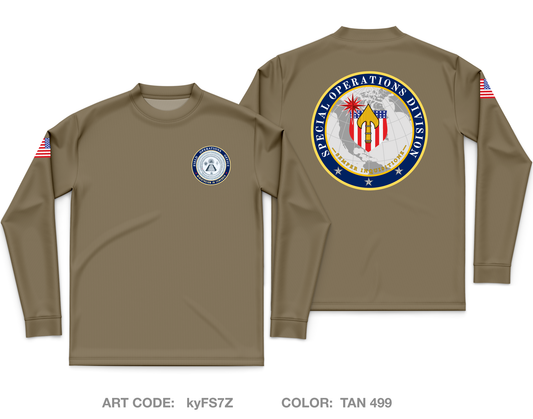 SOD Core Men's LS Performance Tee - kyFS7Z