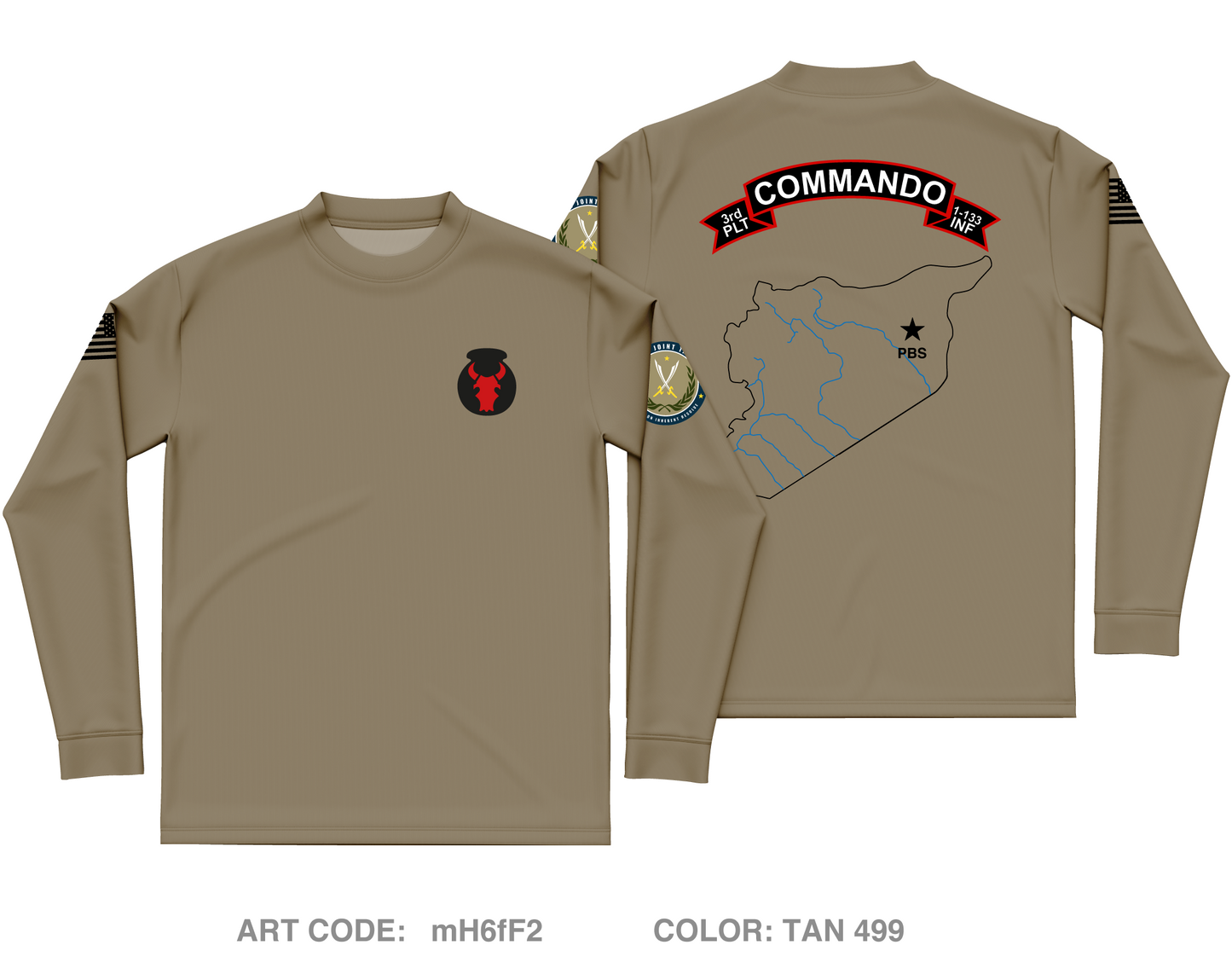 1-133 CCO Core Men's LS Performance Tee - mH6fF2