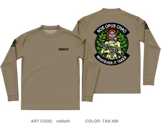 Poison Ivy Core Men's LS Performance Tee - neNsth