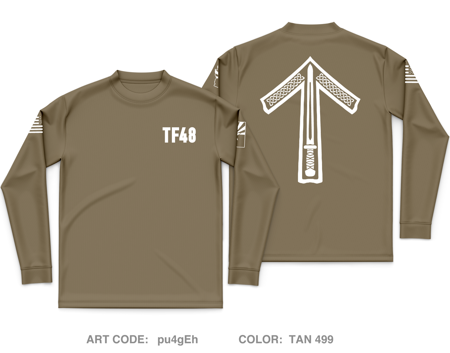 TF-48 Core Men's LS Performance Tee - pu4gEh