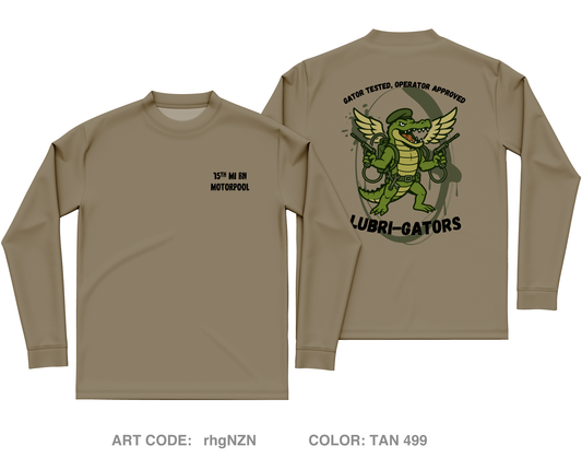 15th Military Intelligence Battalion Core Men's LS Performance Tee - rhgNZN