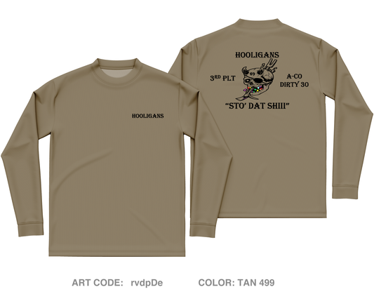 HOOLIGANS Store 1 Core Men's LS Performance Tee - rvdpDe