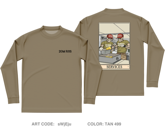 201st RHS Core Men's LS Performance Tee - sWjEju