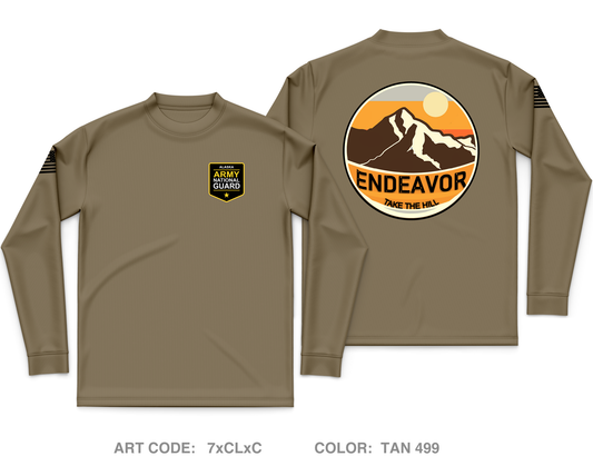 TEAM ENDEAVOR AKARNG RRB Core Men's LS Performance Tee - 7xCLxC