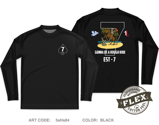 MESG-2 DET BAH ESIT7 Core Men's LS Flex Performance Tee - 5aHs84