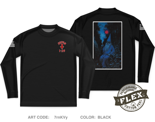 Shady Spades Forward Operation Detatchment Core Men's LS Flex Performance Tee - 7rnKVy