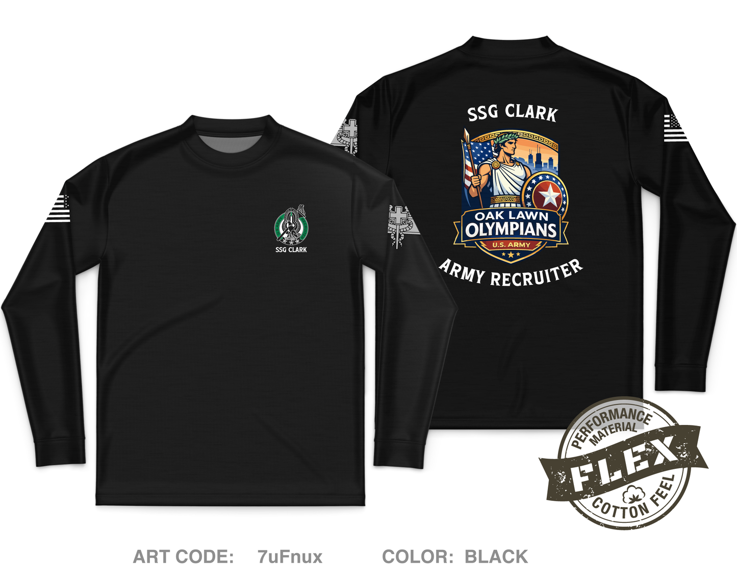 Chicago Recruiting Core Men's LS Flex Performance Tee - 7uFnux