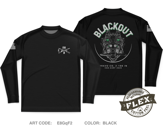 Blackout Core Men's LS Flex Performance Tee - E8GqF2