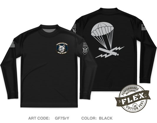 FOX CO, 2-377 PFAR Core Men's LS Flex Performance Tee - GF7SrY
