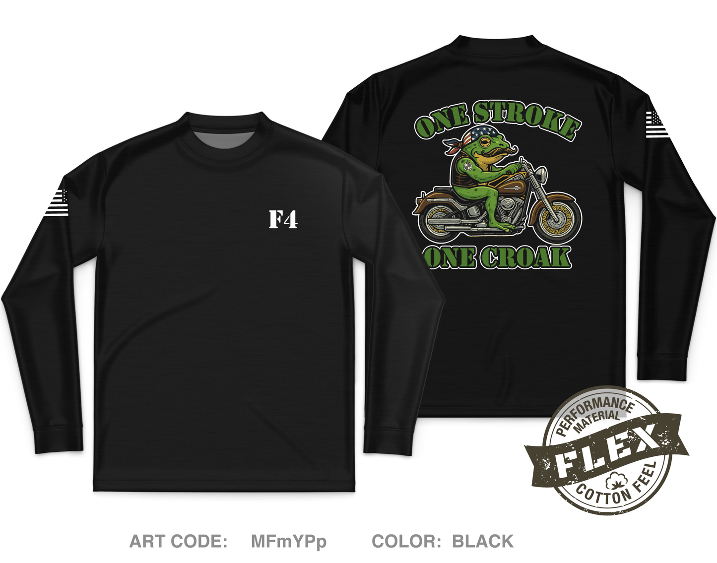 F4 Store 1 Core Men's LS Flex Performance Tee - MFmYPp