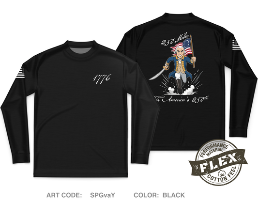 CMJO, JB SA-Fort Sam Houston Core Men's LS Flex Performance Tee - SPGvaY