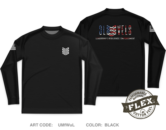 3LEVELS,LLC Core Men's LS Flex Performance Tee - UMfWuL