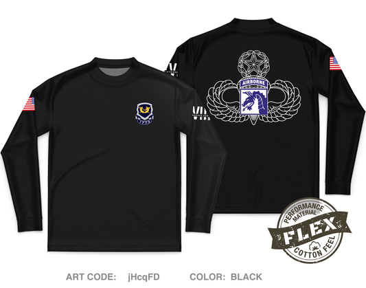 XVIII Airborne Corps OSJA Core Men's LS Flex Performance Tee - jHcqFD