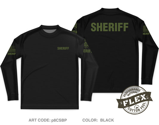 Grant County Sheriff's Office Core Men's LS Flex Performance Tee - p8CSBP