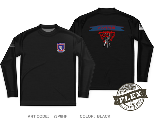 1-340 TSBN Core Men's LS Flex Performance Tee - r3P6HF