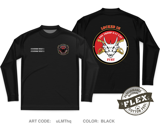 CUSTOM F/6-17 ACS Core Men's LS Flex Performance Tee - uLMThq