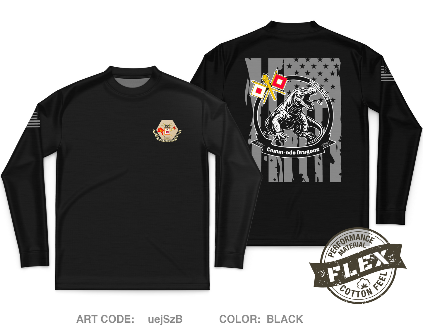 S6 TF Tuskhog Core Men's LS Flex Performance Tee - uejSzB