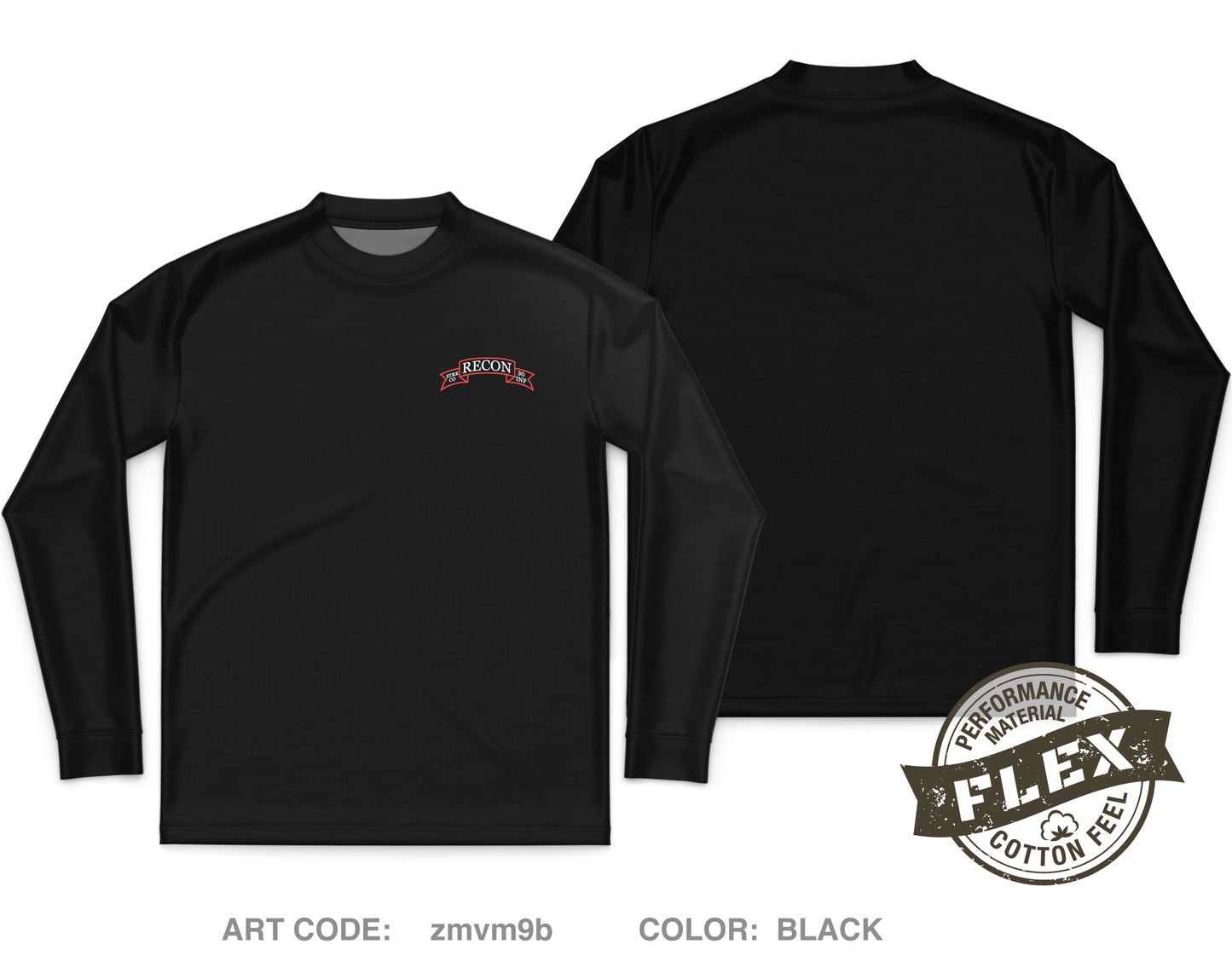 Scout PLT, 2-30 IN Core Men's LS Flex Performance Tee - zmvm9b