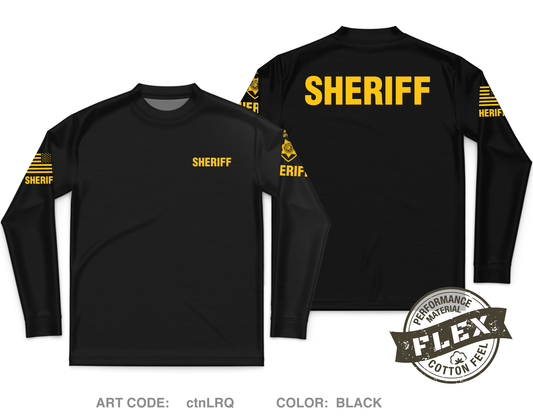 Grant County Sheriff's Office Core Men's LS Flex Performance Tee - ctnLRQ