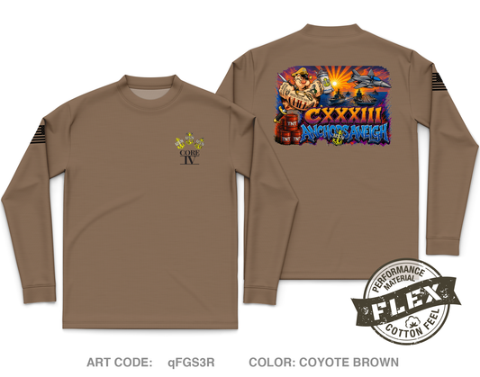 Core 4 Core Men's LS Flex Performance Tee - qFGS3R