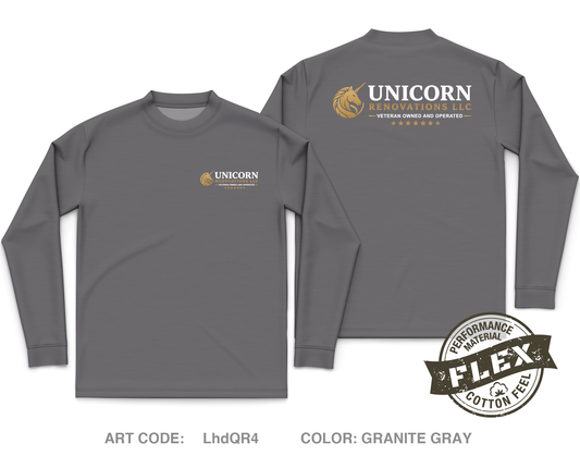 Unicorn Renovations LLC Core Men's LS Flex Performance Tee - LhdQR4