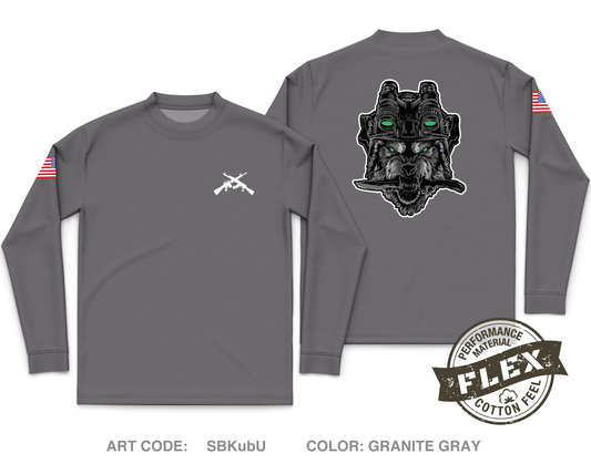 Charlie Co. 2-156 Core Men's LS Flex Performance Tee - SBKubU