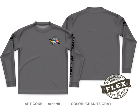 Heroes on the Water: Killeen Core Men's LS Flex Performance Tee - cxasNb