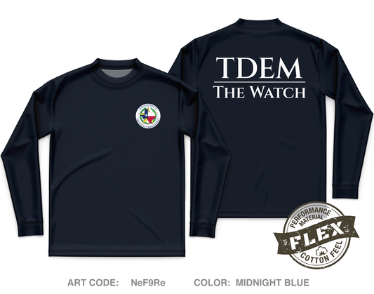 TDEM - The Watch Core Men's LS Flex Performance Tee - NeF9Re
