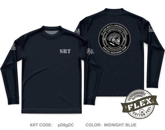 St. Ann SRT Core Men's LS Flex Performance Tee - pD8gDC
